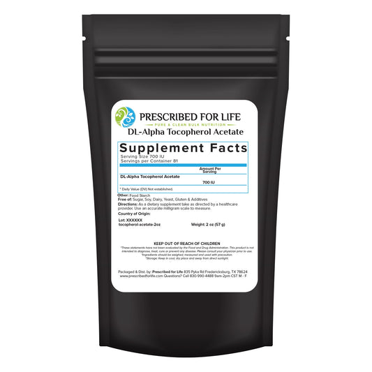 Polvo vitamina e alfa tocoferol 700 ui vegano sin gluten