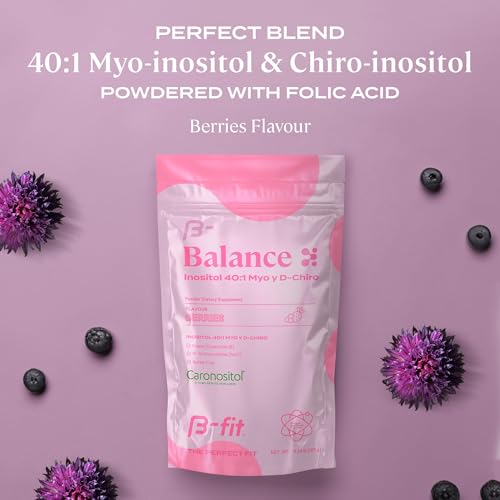 Porciones B-FIT polvo Inositol mezcla 40 a 1 pura