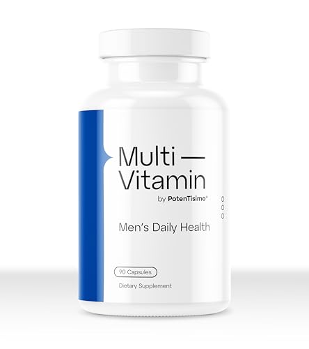 Botella de multivitamínico PotenTisimo para hombres 90 cápsulas