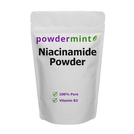 powdermint polvo niacinamida vitamina b3 suplemento sin rubor