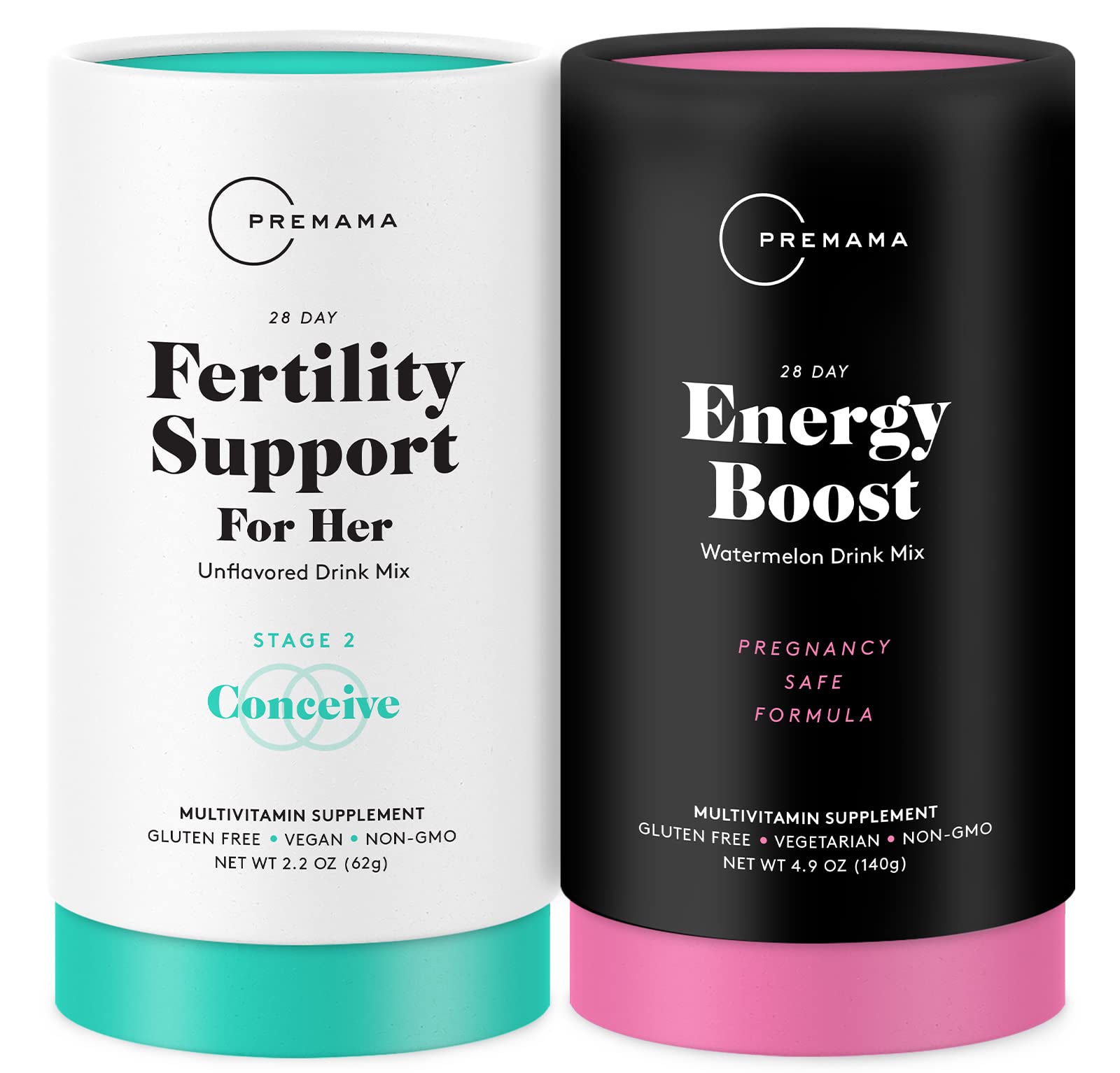 Premama suplemento prenatal en polvo 28 porciones