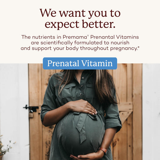 Premama vitaminas prenatales cápsulas dentro de cápsula tecnología