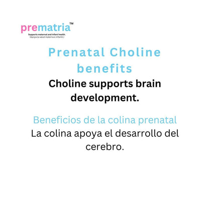 Envase Prematria suplementos prenatales multivitamínicos