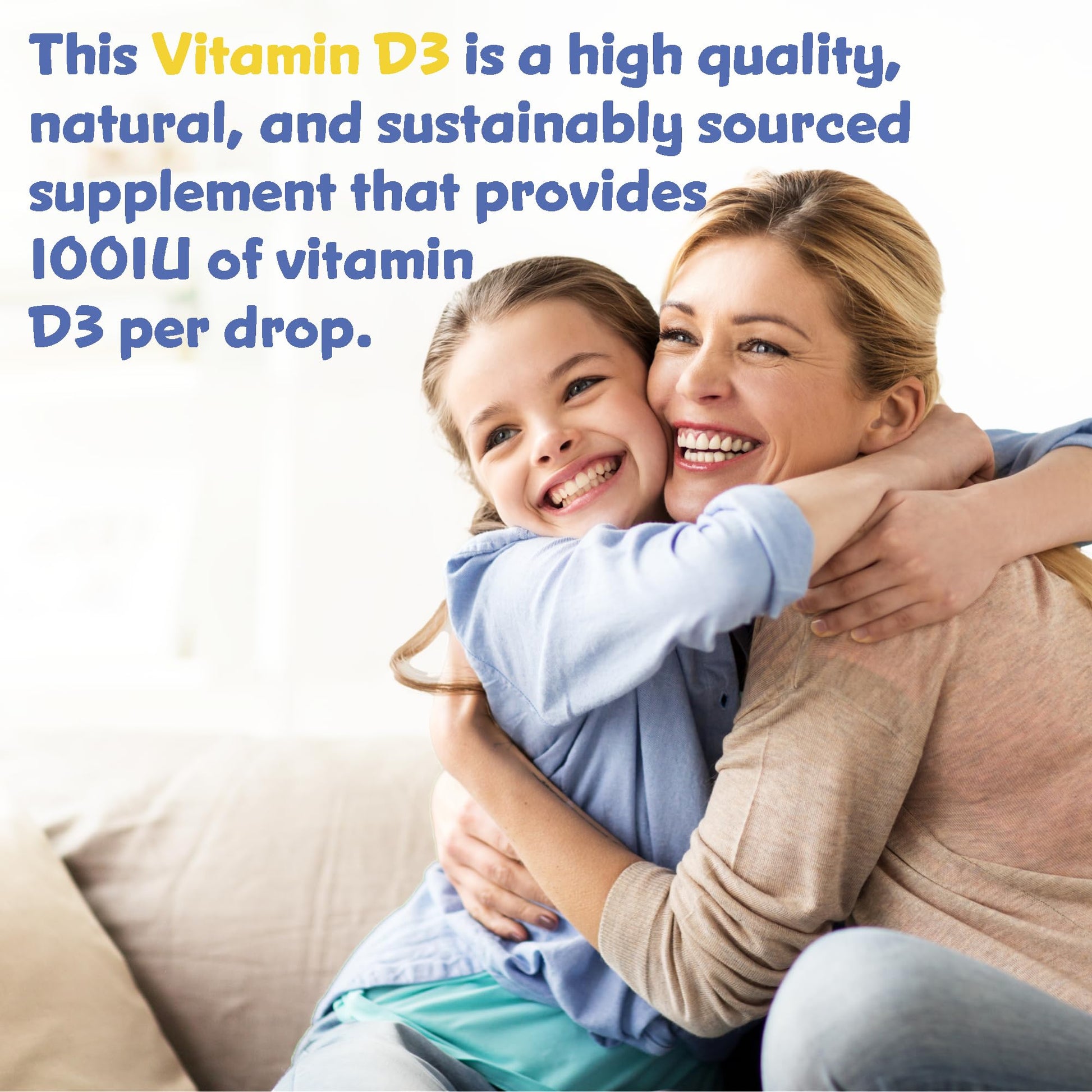 Premiere Research Labs vitamina D3 para niños etiqueta frontal