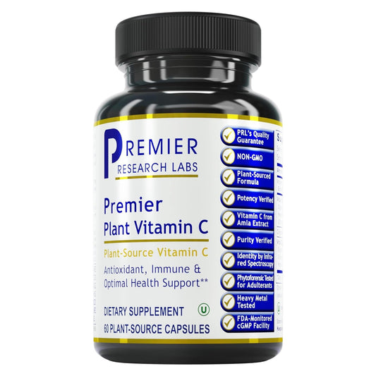 Premier Research Labs vitaminas c cápsulas vegetarianas