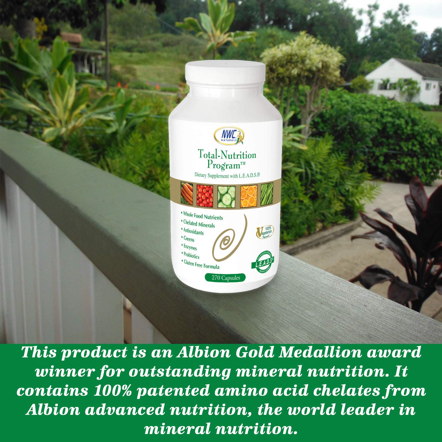 Premio de oro Albion en el producto multivitamínico NWC Naturals