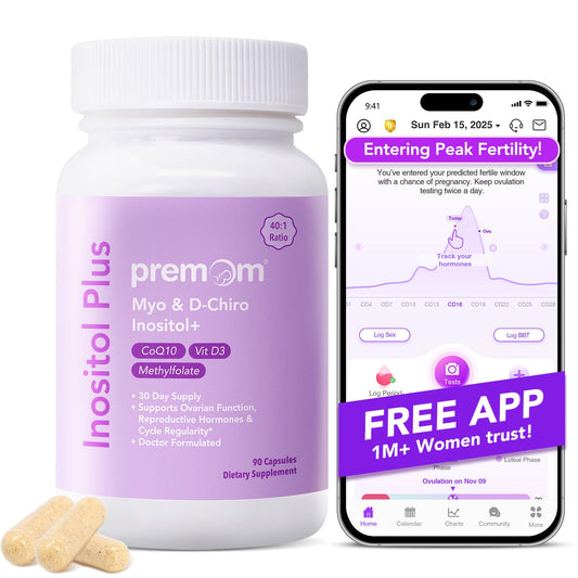 Premom Inositol Plus suplemento hormonal para salud ovárica