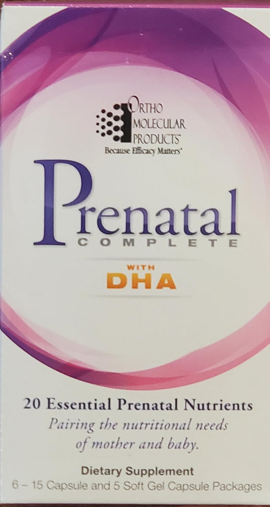 Prenatal Completo con DHA botella frontal
