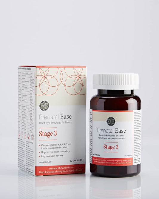 Prenatal Ease multivitamínico tercer trimestre caja