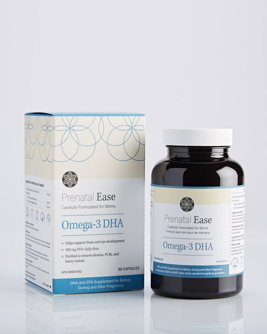 Prenatal Ease omega 3 dha suplemento prenatal calidad alta