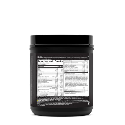 Preparación batido GNC Mega Men multi polvo chocolate
