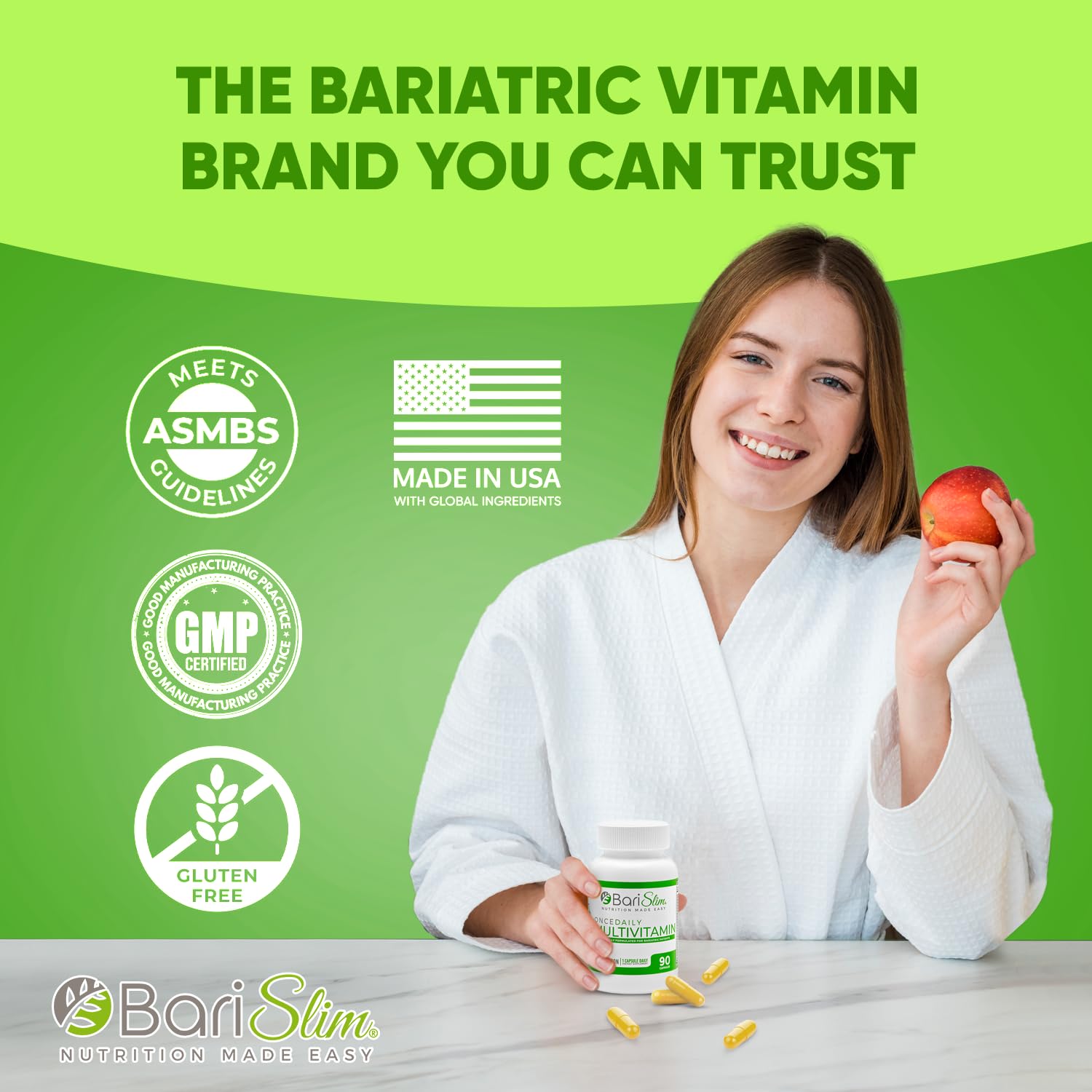 Presentación del BariSlim multivitamínico