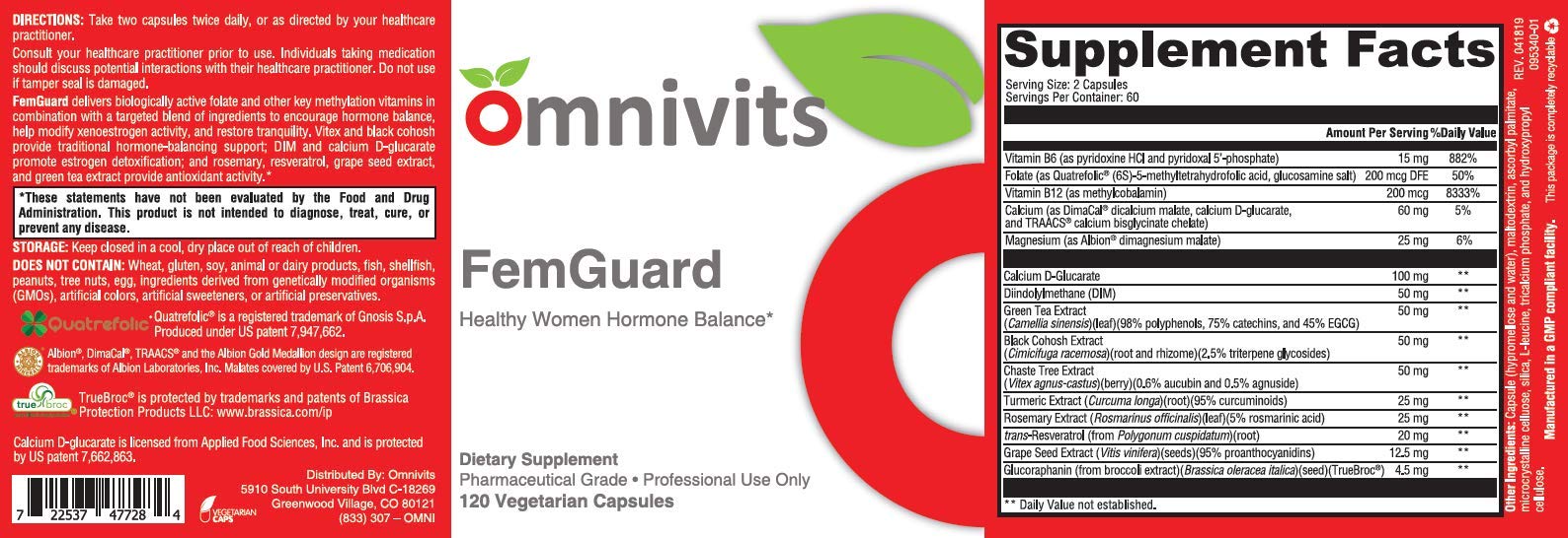 Presentación completa de FemGuard con descripción y beneficios.