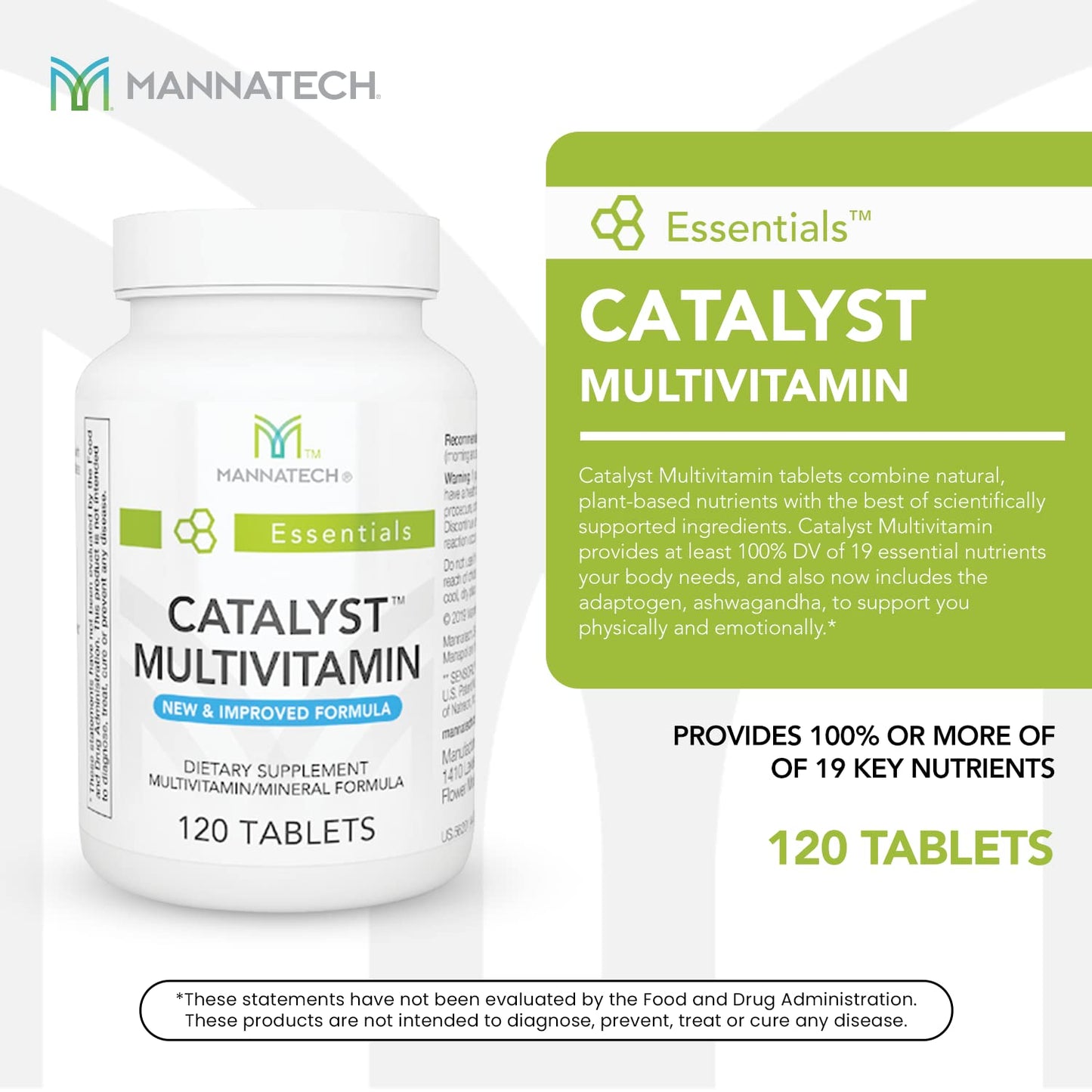 Presentación de multivitaminas Catalyst Mannatech