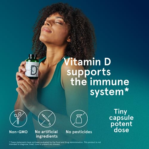 Presentación Vitamina D3 Puori con aceite de coco orgánico