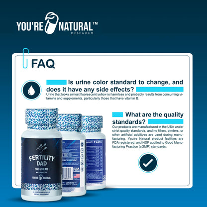 Presentación vitaminas YOU'RE NATURAL para hombres fértiles