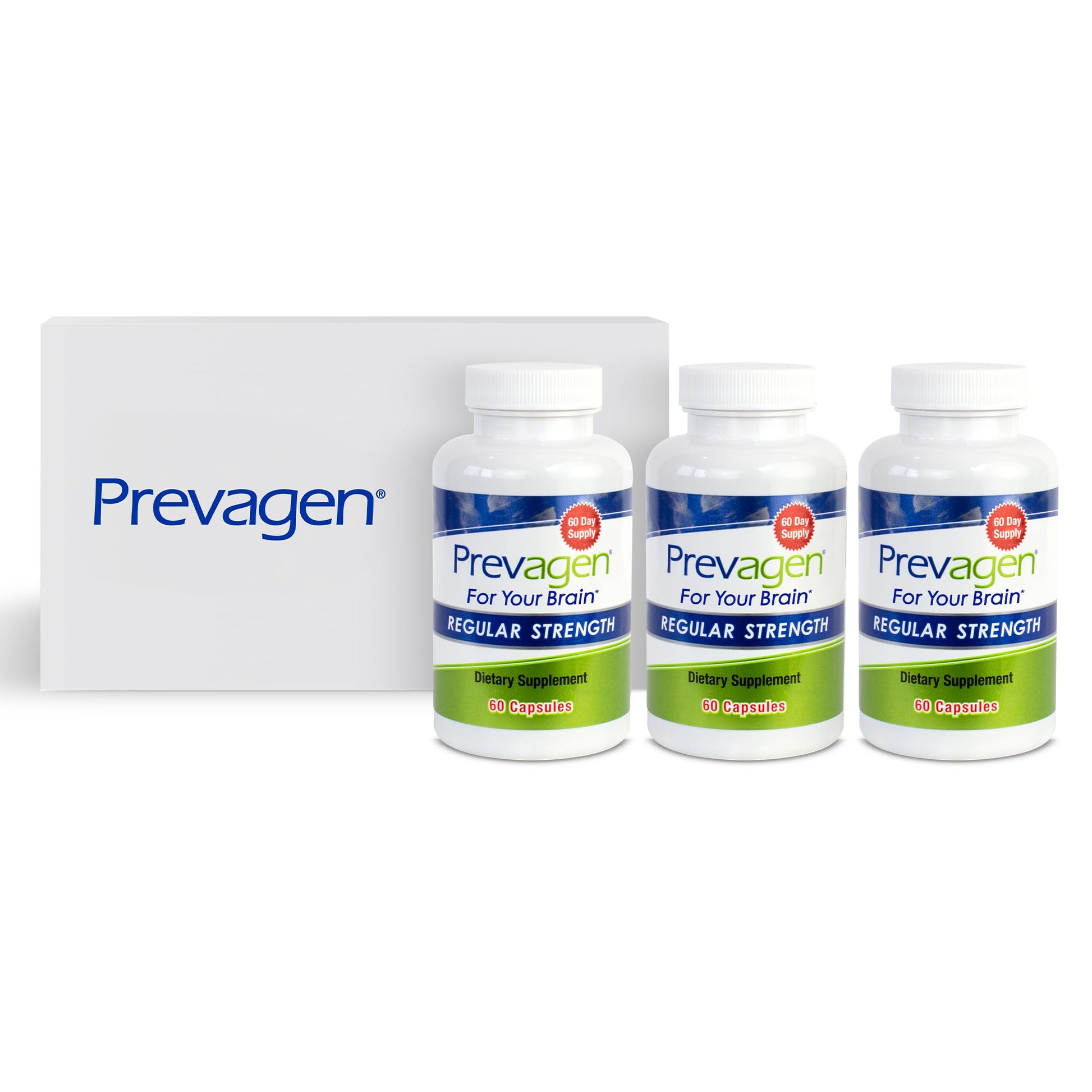 Prevagen cápsulas fuerza regular 10 mg paquete de 3