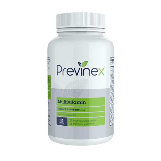 Previnex multivitamínico 112 tabletas, suplemento dietético