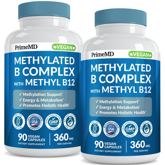 PrimeMD complejo B metilado botella frontal