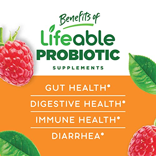Probiótico y vitaminas Lifeable para niños gomitas suplemento