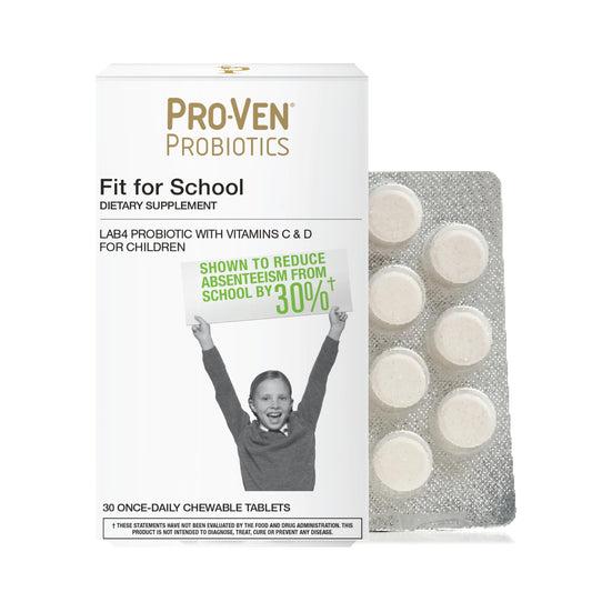 Probióticos masticables para niños en paquete familiar Pro-Ven