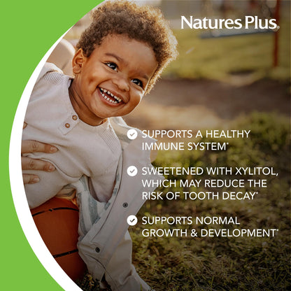 Probióticos y suplementos de NaturesPlus para niños