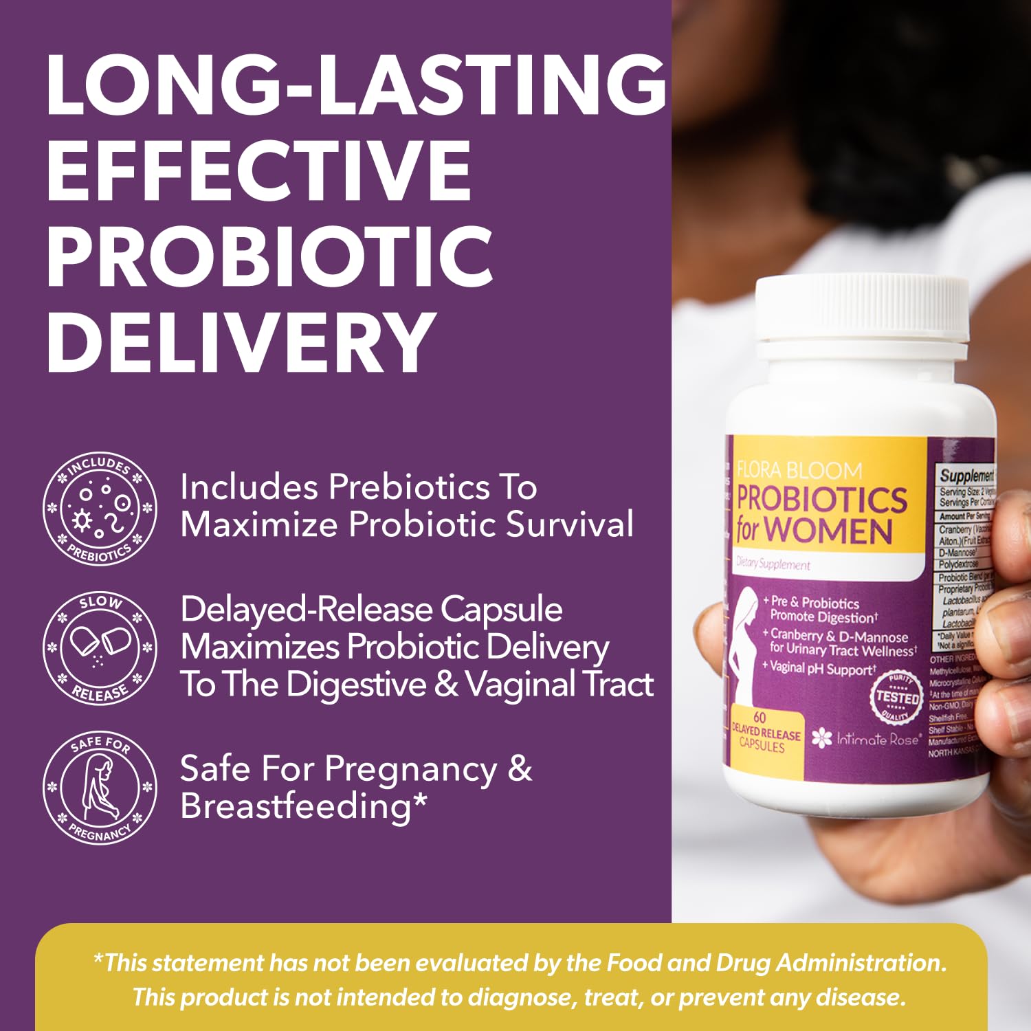 Probióticos vaginales completos para salud intestinal y pH balanceado