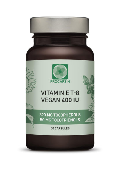Procapsin vitamina e 400 iu cápsula frontal