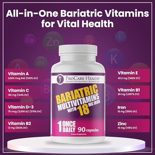 ProCare Health vitaminas para apoyo nutricional postoperatorio