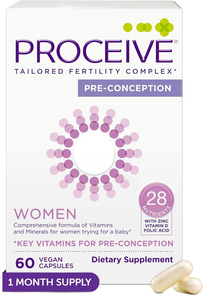 Proceive suplemento fertilidad para mujeres apoyo preconcepción