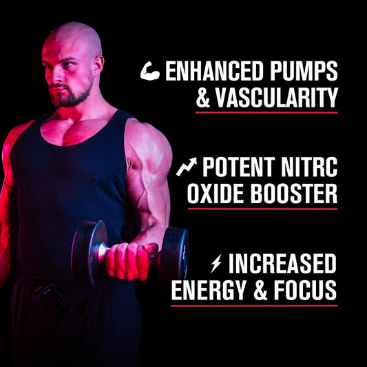 Etiqueta del producto Jacked Factory Essentials Nitric Oxide Booster