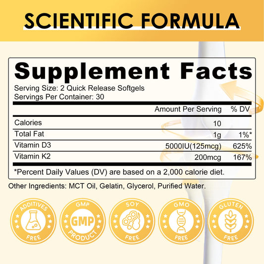 Producto GPGP GreenPeople suplemento vitamina D3 y K2 cápsulas