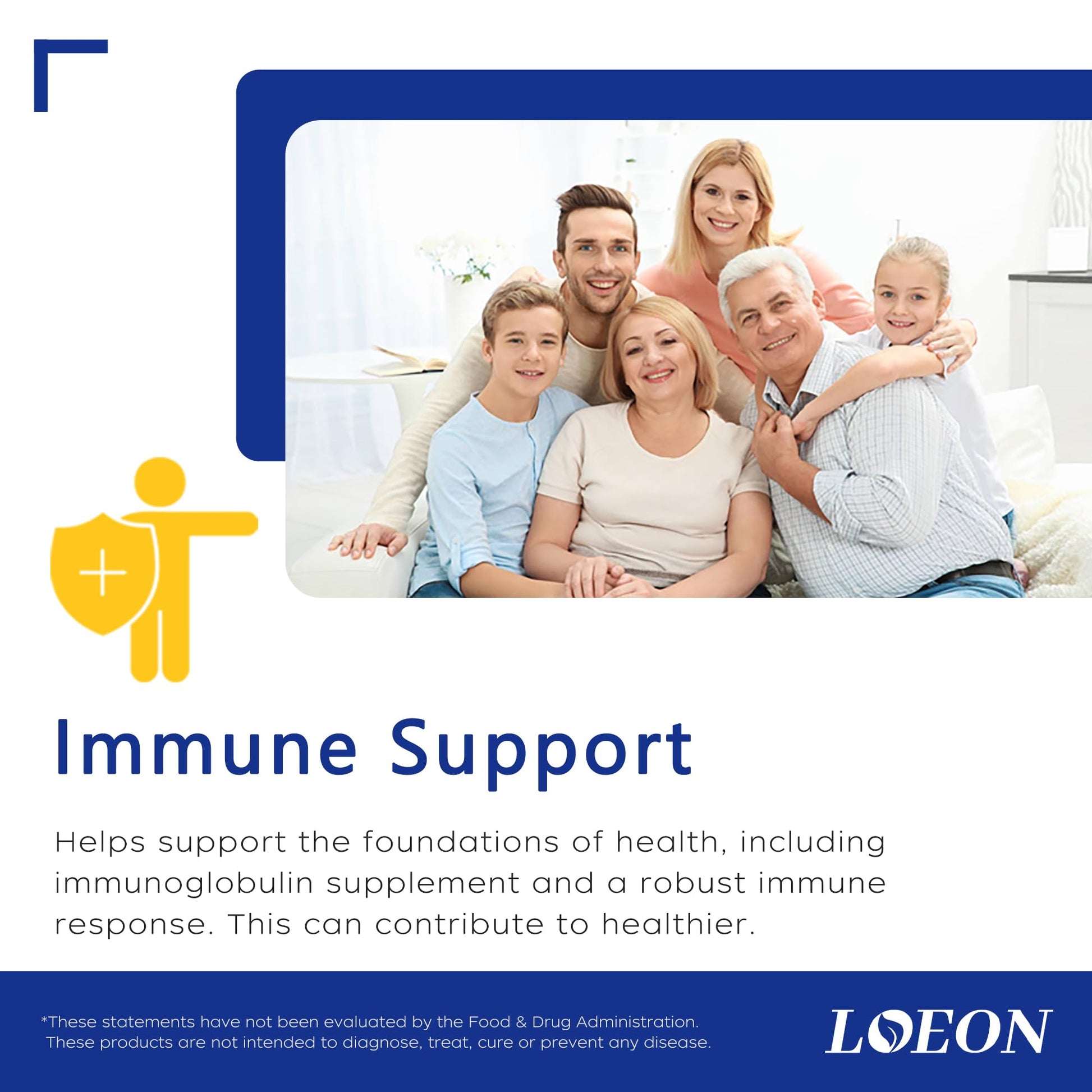 Producto LOEON 45 cápsulas para apoyo de salud inmunológica