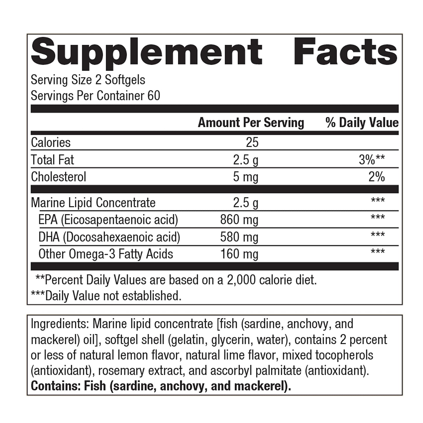Producto Metagenics D3 5000 y EPA-DHA 720 para salud integral