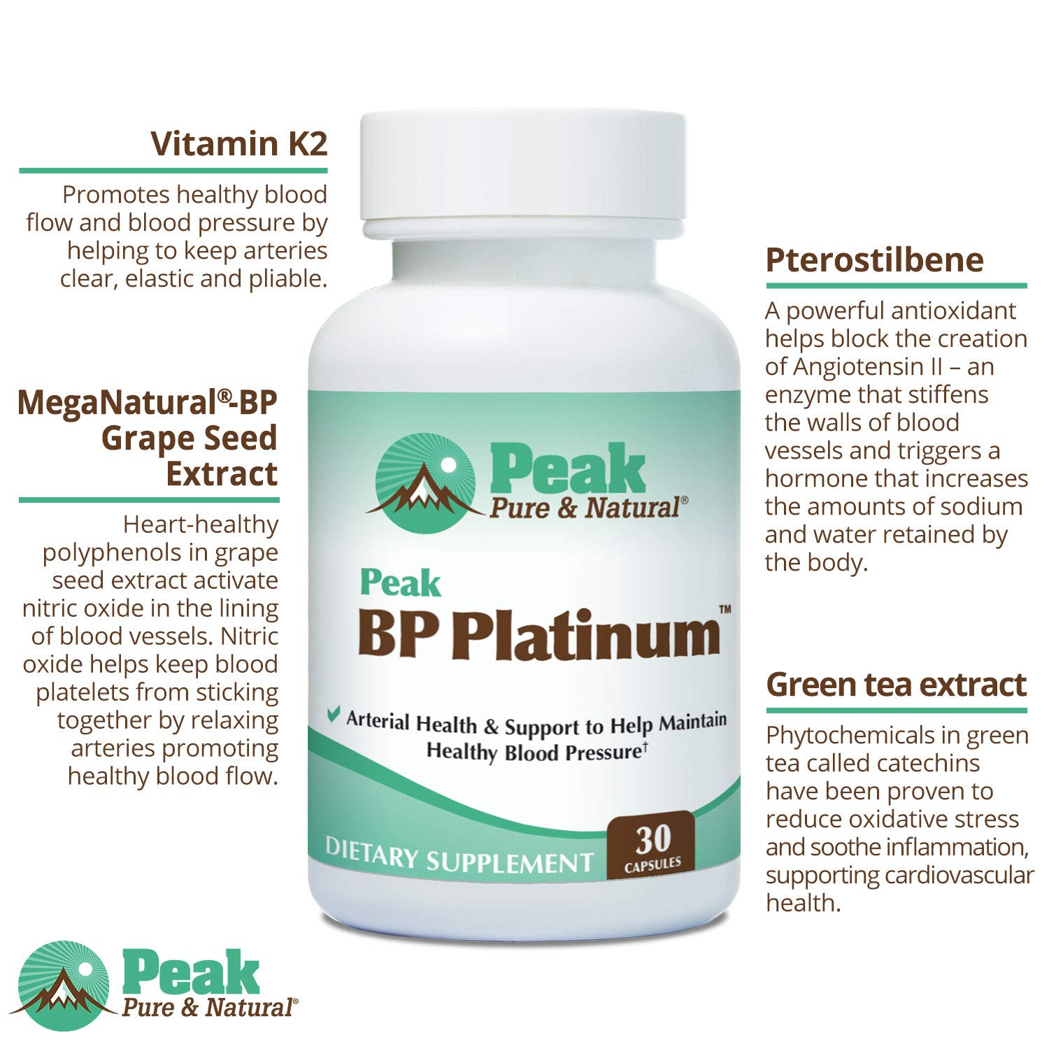 Producto Peak BP Platinum con garantía y sin gluten