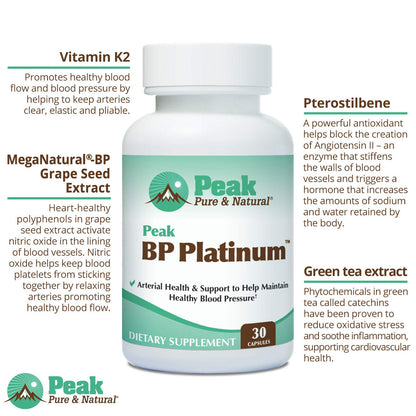 Producto Peak BP Platinum con garantía y sin gluten