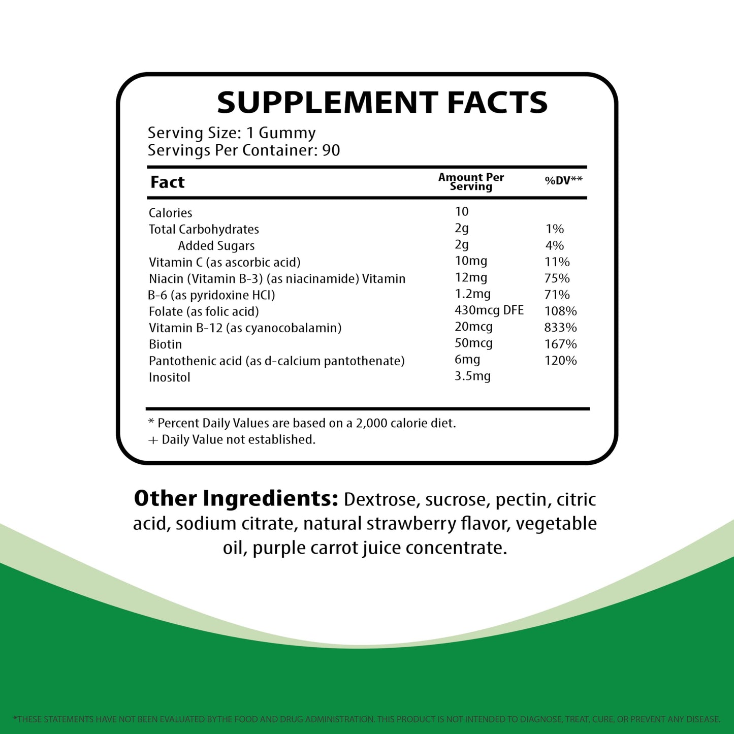 Producto vitamínico sin OMG y alérgenos certificado GMP