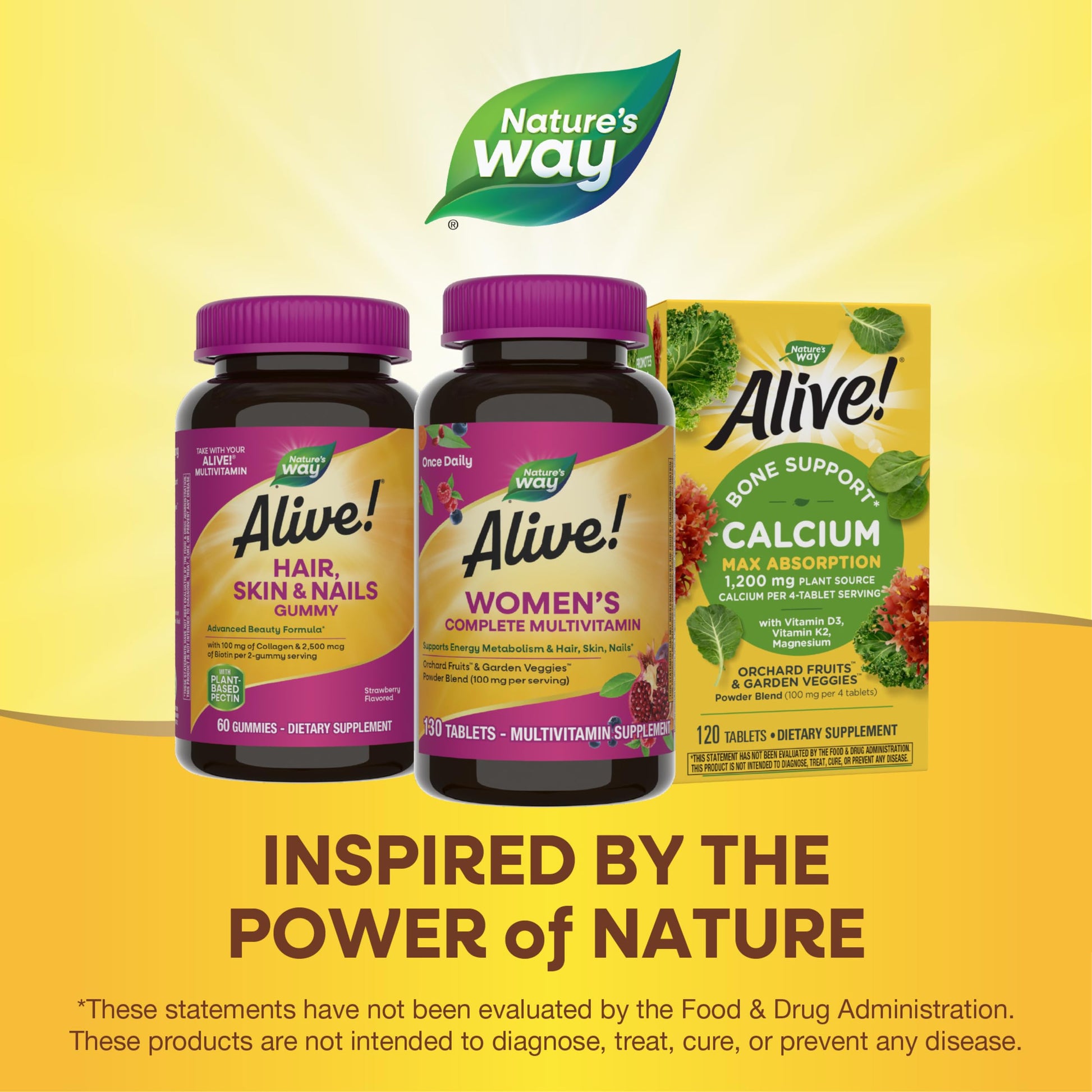 Productos de Nature's Way Alive en conjunto