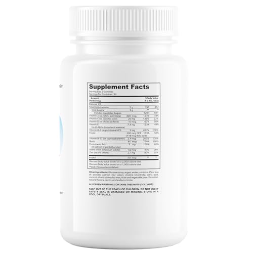 Varios productos vitamínicos de envitamin en exhibición