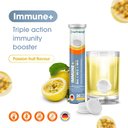 Promoción bebida efervescente de Immune+