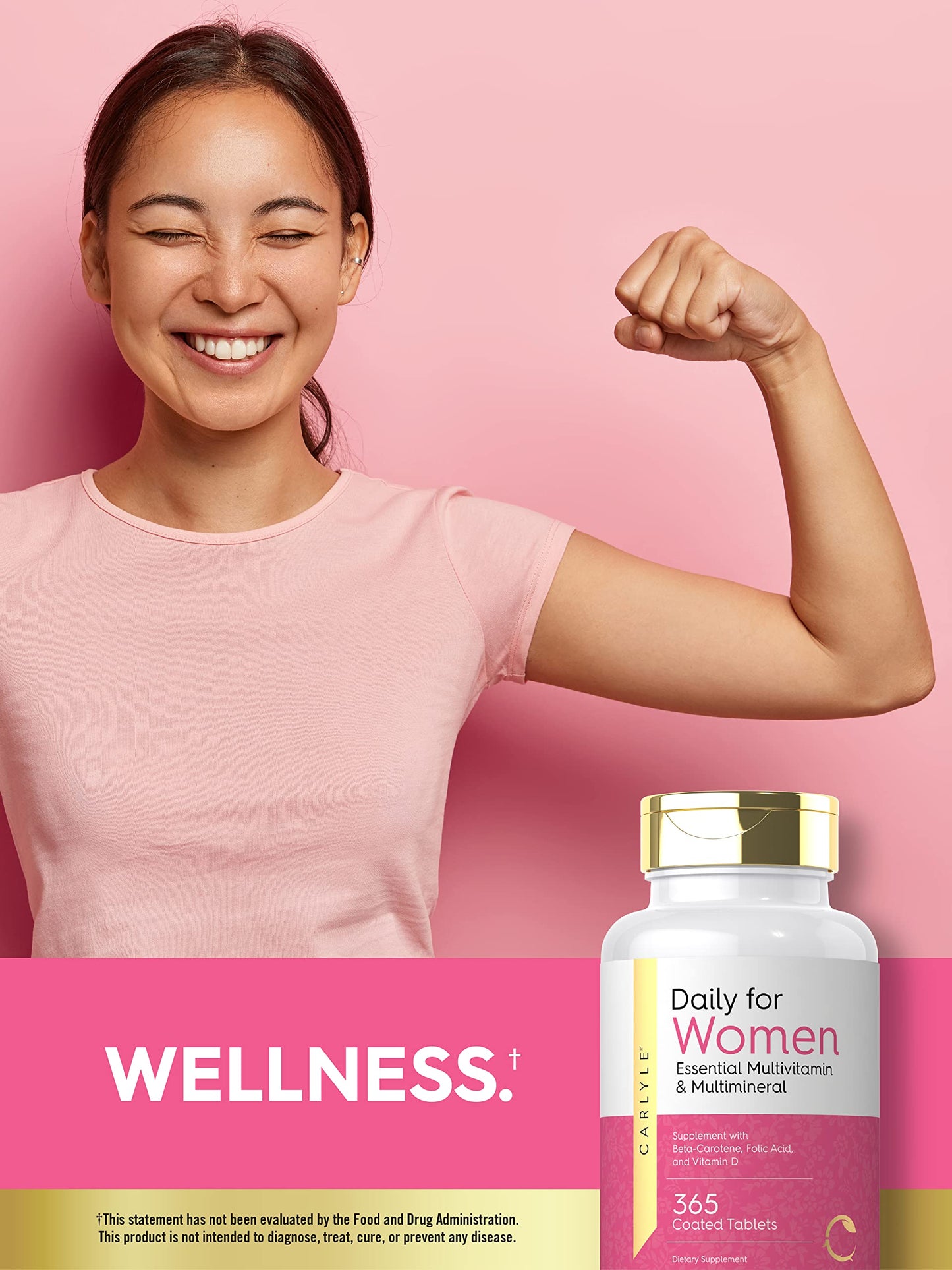 Promoción de bienestar con Carlyle multivitaminas