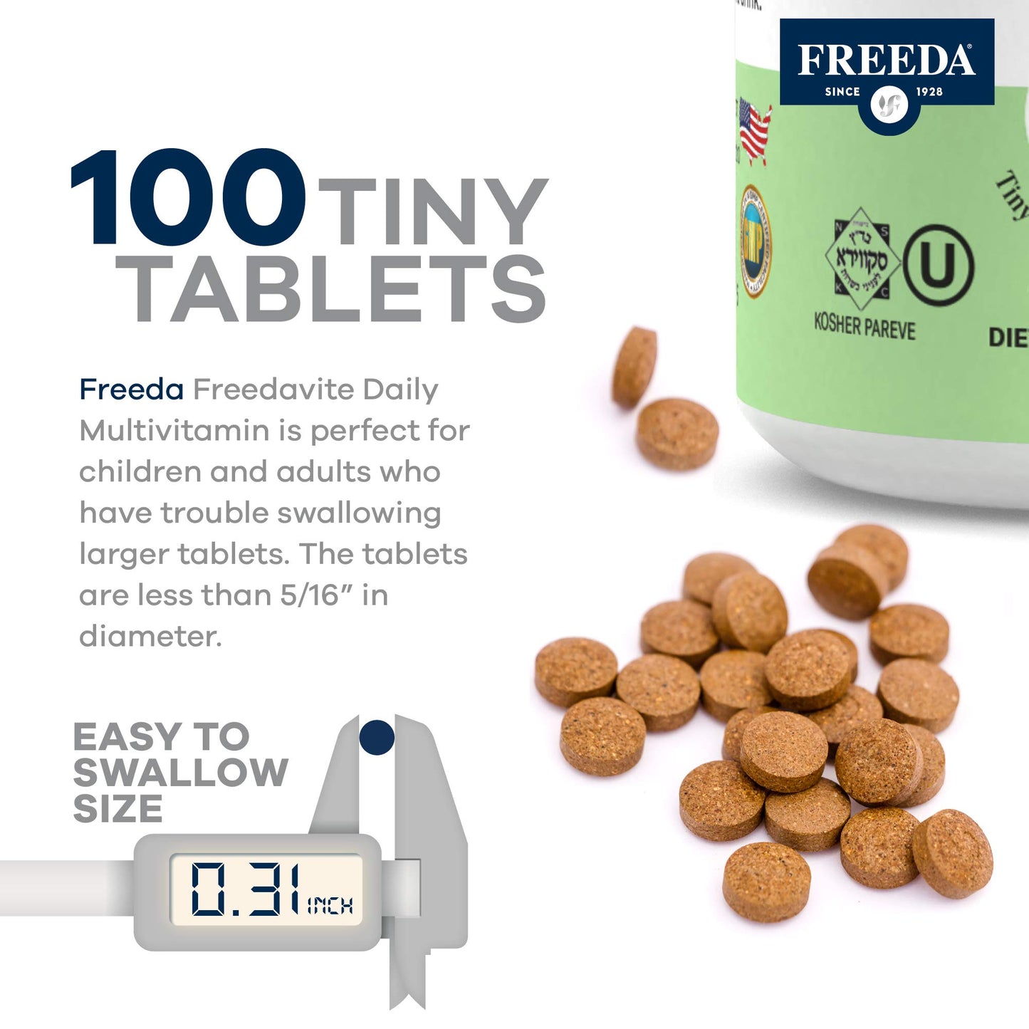 Imagen promocional de Freedavite destacando su formulación moderada.
