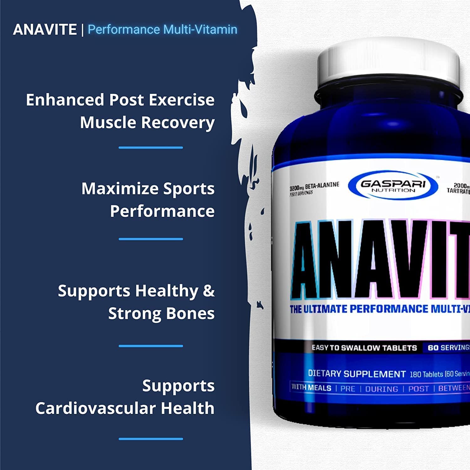 Anuncio de Gaspari Anavite para recuperación deportiva.