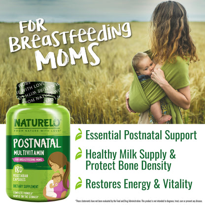 Promoción para madres y bebés del suplemento NATURELO