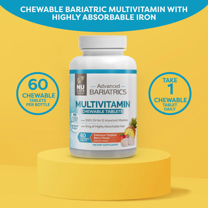 Promoción de NU LIFE multivitaminas sabor tropical