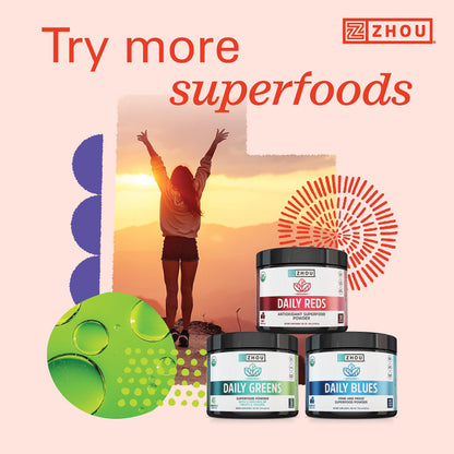 promoción de superalimentos de zhou nutrition
