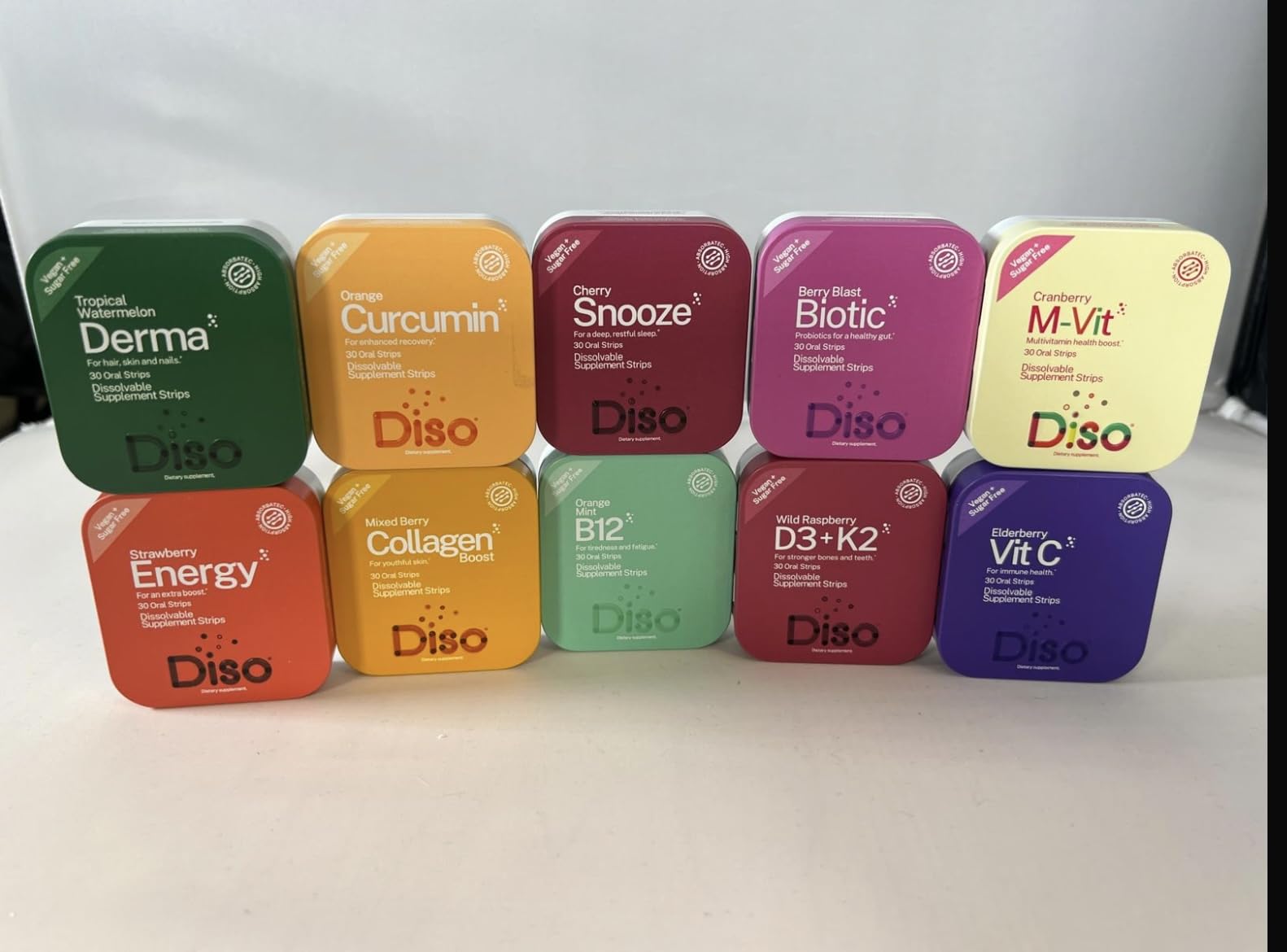 Promoción de tiras multivitamínicas DISO M-VIT