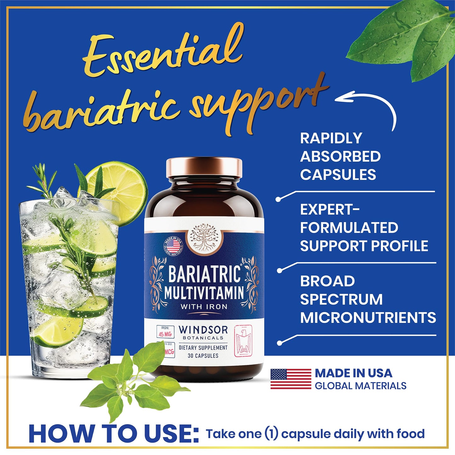 promoción visual multivitamínico bariátrico con hierro