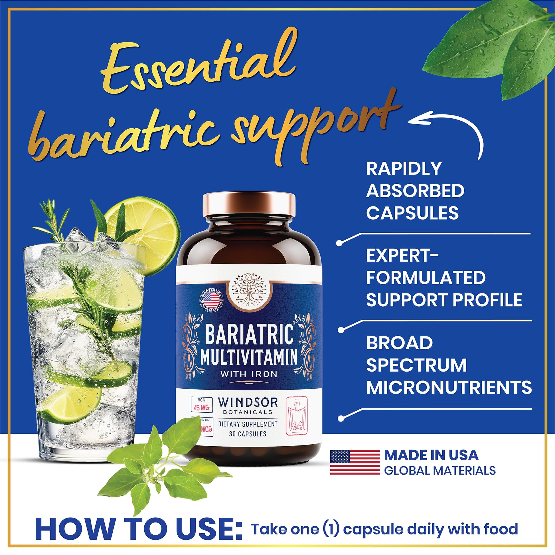 promoción visual multivitamínico bariátrico con hierro