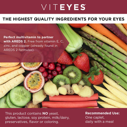 Promoción Viteyes AREDS 2 Multivitamínico, calidad ocular.